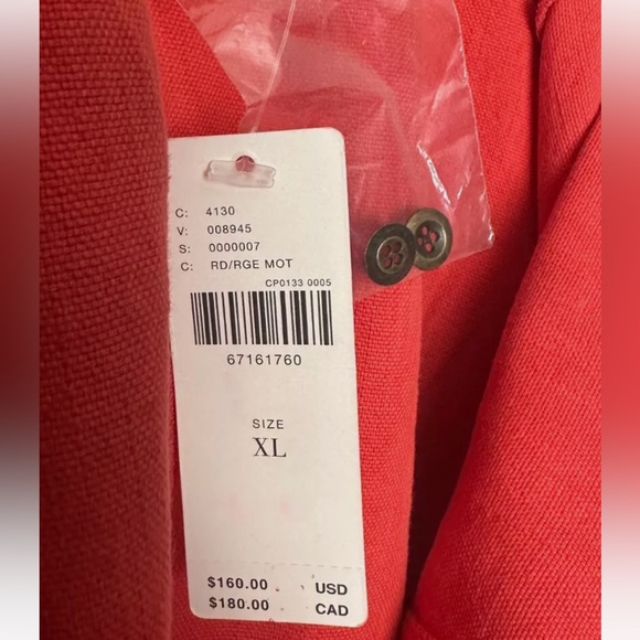 Anthropologie Red Denim Midi Dress - Picture 7 of 10